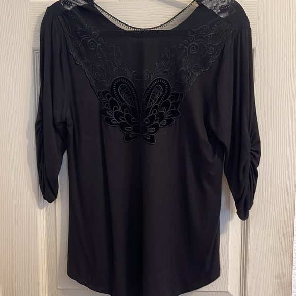 Never used Harley Davidson women’s Bling  blouse - Picture 3 of 5